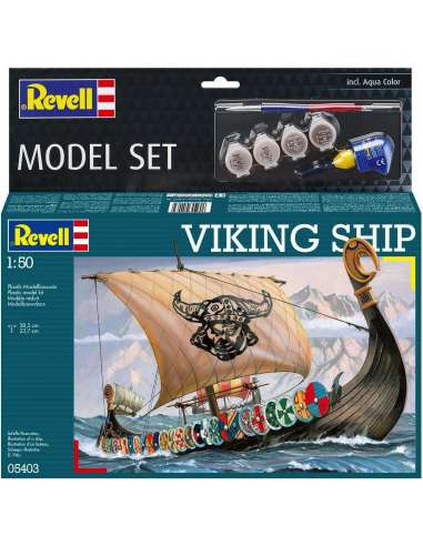 Maqueta ModelSet Barco Vikingo Revell