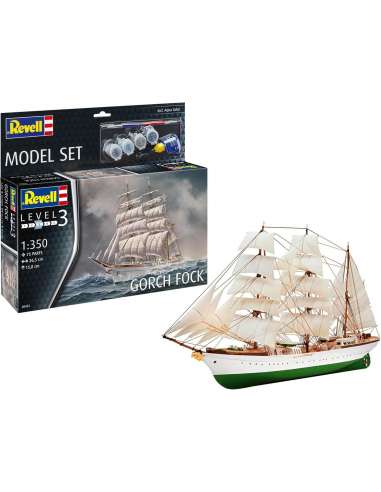 Maqueta ModelSet Barco Velero Gorch Fock