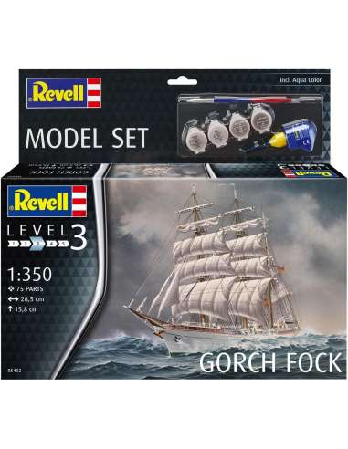 Maqueta ModelSet Barco Velero Gorch Fock