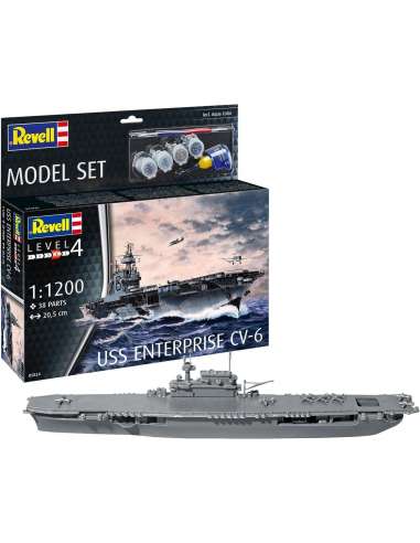Maqueta ModelSet USS Enterprise CV 6 Rev