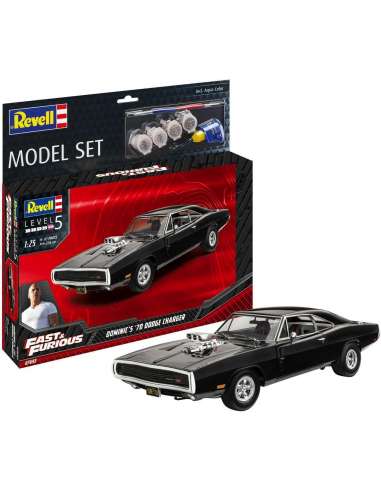 Maqueta ModelSet Coche Dodge Charge 70 D