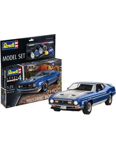 Maqueta ModelSet Ford Mustang 71 Boss Re