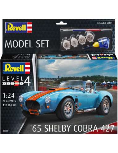 Maqueta ModelSet Shelby Cobra 427 1965 