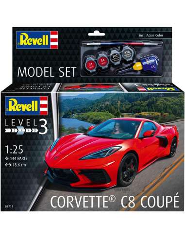 Maqueta ModelSet Corvette C8 Coupe