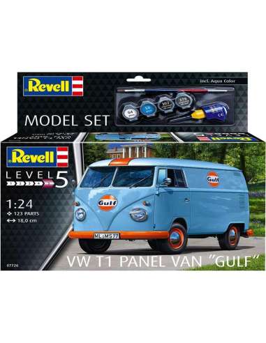 Model Set VW T1 panel van (Gulf Decorati Model Set VW T1 panel van (Gulf Decorati