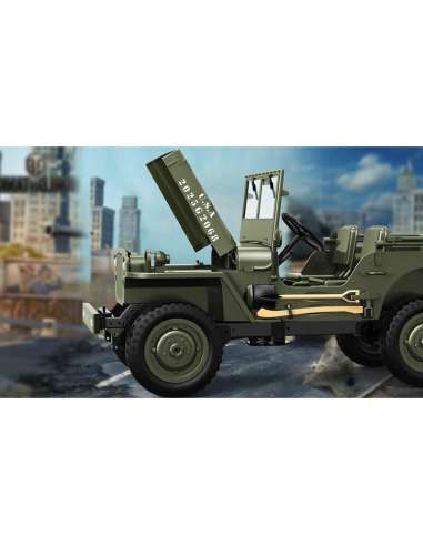 Jeep Militar RadioControl Escala 1/10 