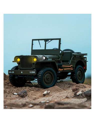 Jeep Militar RadioControl Escala 1/10 