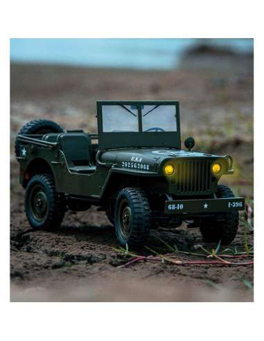 Jeep Militar RadioControl Escala 1/10 