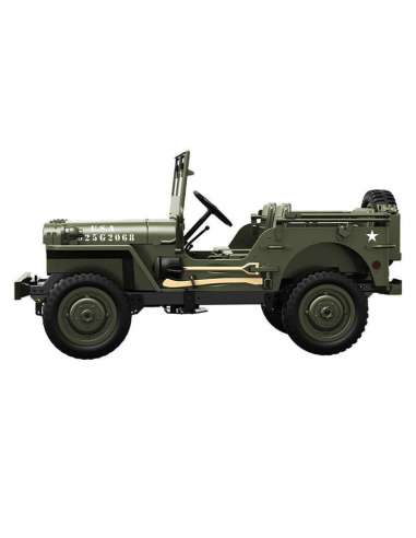 Jeep Militar RadioControl Escala 1/10 