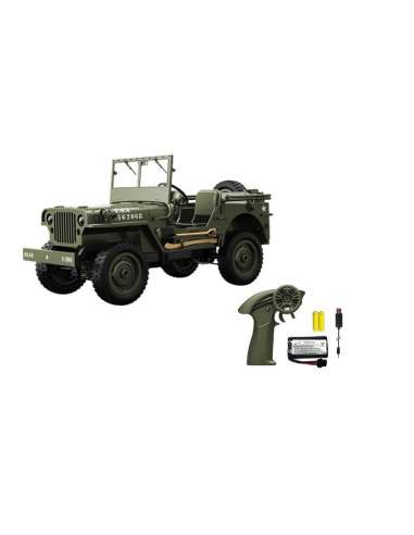Jeep Militar RadioControl Escala 1/10 
