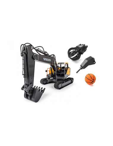 Excavadora RC Volvo Esc 1/16 RTR Bat+Car