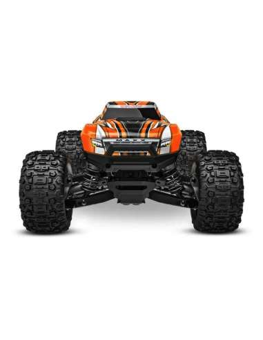Traxxas Mini Maxx BL2S Naranj+Bat y Carg