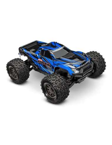 Traxxas Mini Maxx BL2S Azul+Bat y Cargad