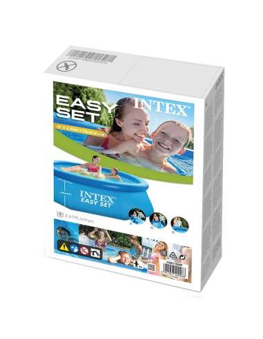 Piscina Easy Set 244x76Cm. Intex 28110