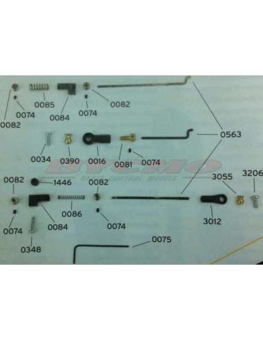 VARILLAJES DE SERVOS BYCMO