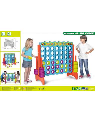 Feber Mega 4 en Raya 11460