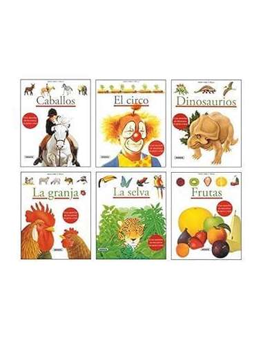 DESCUBRE Y PEGA (6 TÍTULOS) 1 Und Surtid