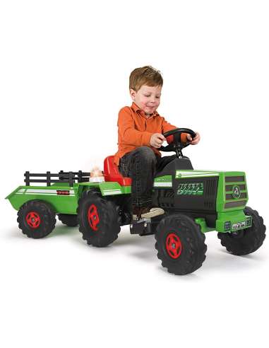 Injusa Tractor Basic 6 Voltios con Remol