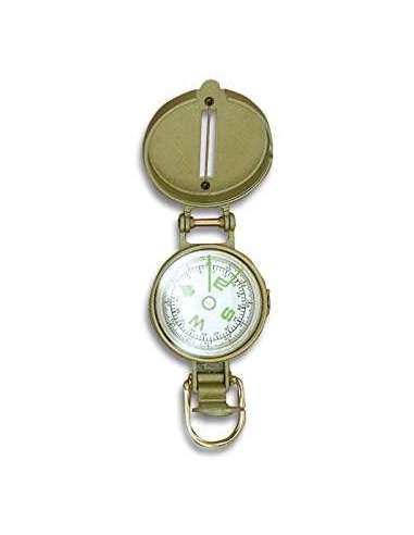 Brujula Metalica Dingo Dorada