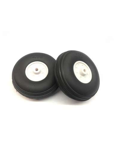 Rueda De Esponja 50 mm Aeromodelos