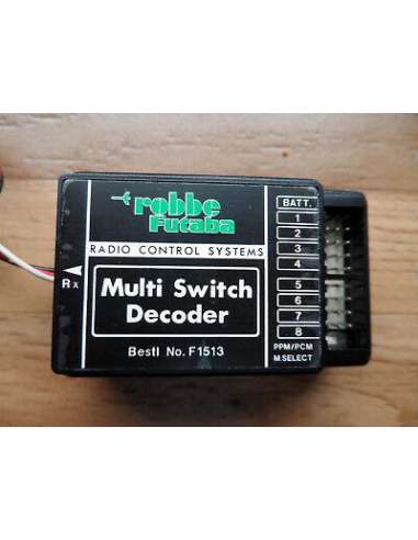 Decodificador Multi-Switch 8 Futaba