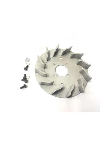 Rueda Ventilador Aluminio 90mm Futura