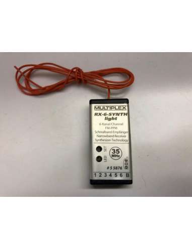 Receptor 6 Canales Sintetizado 35 Mhz