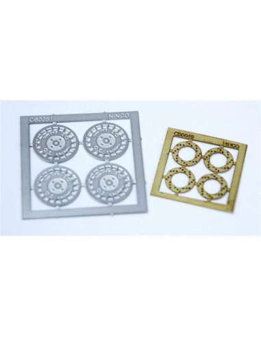 TAPACUBO+DISCO OZ RACING 15"