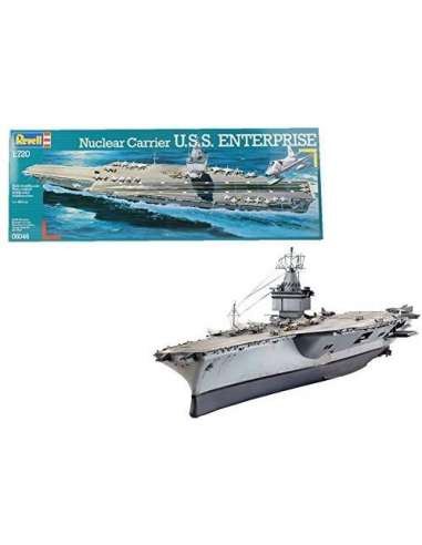 Maqueta Portaaviones USS Enterpris 1/720