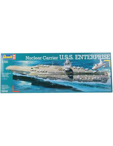 Maqueta Portaaviones USS Enterpris 1/720