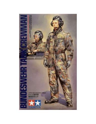 CONDUCTOR TANQUE ESC. 1/16 BUNDESWEHR TA