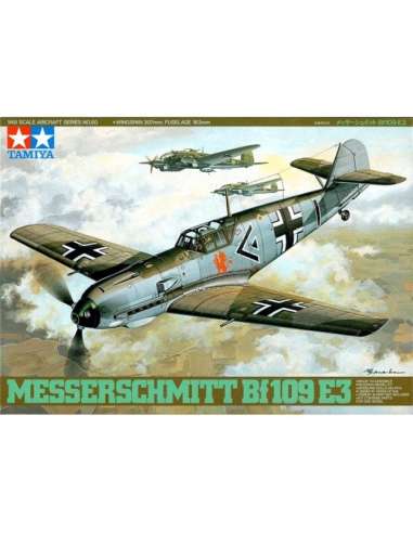 Avion Messermitt Bf 109 E3 Escala 1/48