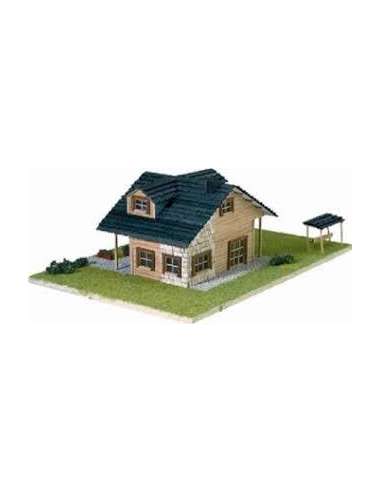 Chalet Estilo Moderno. Artesania latina