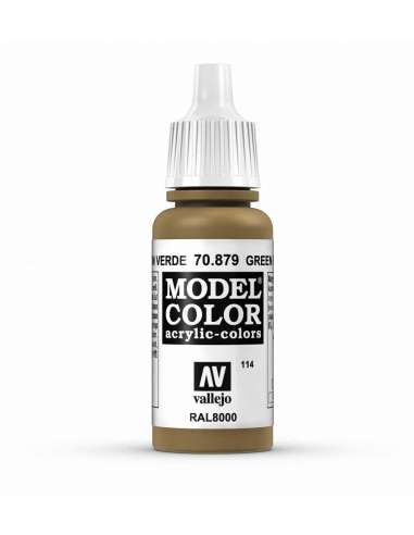 Pintura Color Marron Verdoso 17 Ml. Vall