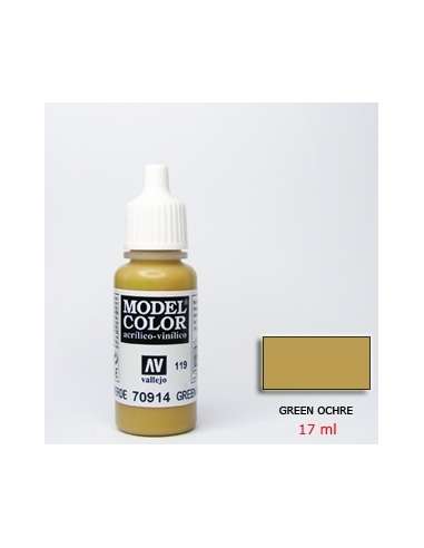 Pintura Verde Ocre 17 Ml.