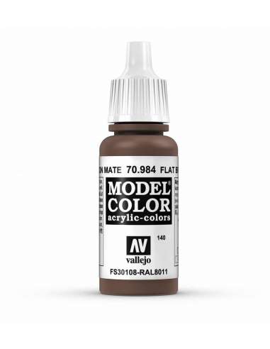 Pintura Vallejo Marron Mate 17 ml. 70984