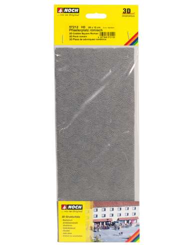 PLAZA DE ADOQUINES ROMANICA 3D 