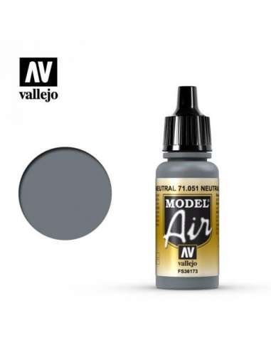 Pintura Vallejo ModelAir Gris Ingles