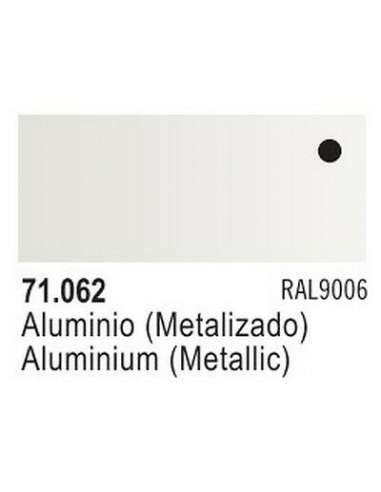 Pintura Vallejo ModelAir Aluminio 17 ml.