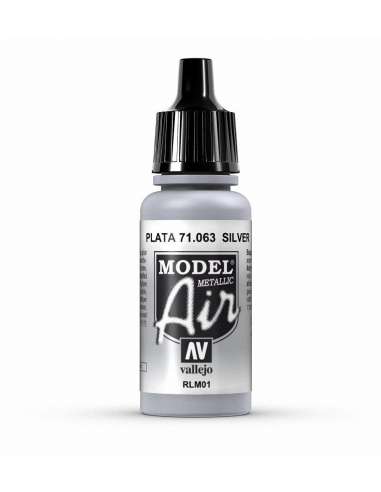 Plata 17 Ml. Model Air Vallejo 71063