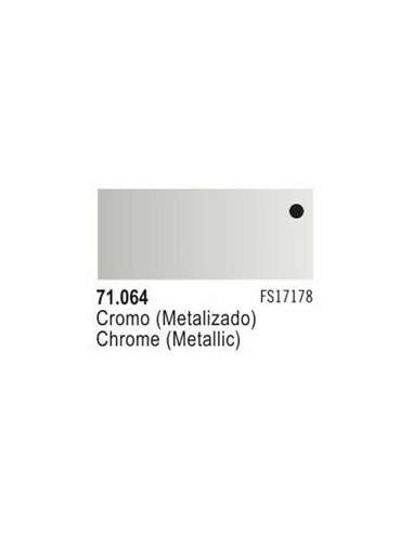 Pintura Vallejo ModelAir Cromo 17 ml.