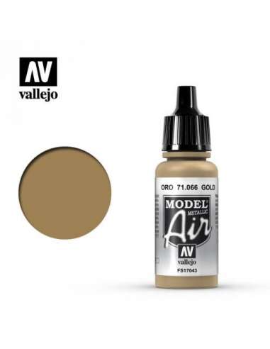 Pintura Vallejo ModelAir Oro 17 ml.