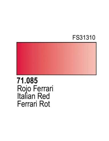 Pintura Vallejo ModelAir Rojo Ferrari 