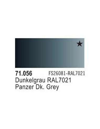 Pintura Vallejo ModelAir Gris Negro Panz