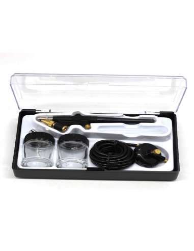 Pulverizador Ab137 C/2 Botes Cristal+Man