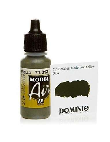 PINTURA OLIVA AMARILLO 013 MODELAIR