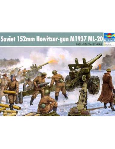 MAQUETA RUSSIAN 152 MM. ML-20 1/35