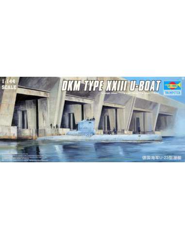 MAQUETA SUBMARINO 1/144 DKM TYPE XXIII U