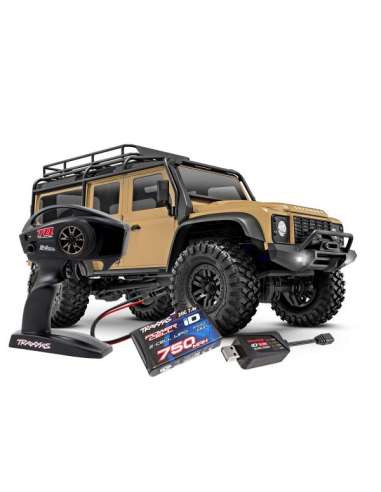 Trx4M Crawler Land Rover Tan 1/18